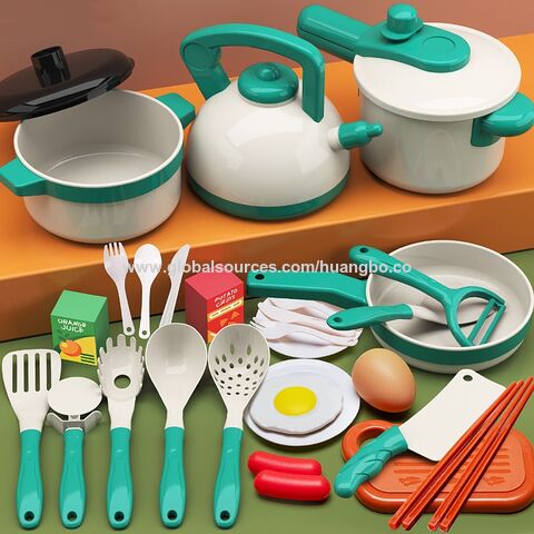 Ensemble de cuisine miniature pour enfants, jouet de simulation de cuisine pour couper les fruits, ustensiles de cuisine pour garçons et filles