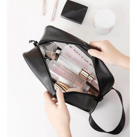 Travel Storage Makeup Bag Women PVC Cosmetic Portable Bag Transparent Make Up Case