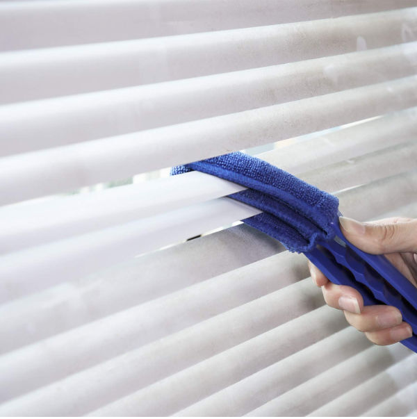 Window Blind Cleaner Duster Brush with 5 Microfiber Sleeves - Blind Cleaner Tools for Window Shutter supplier