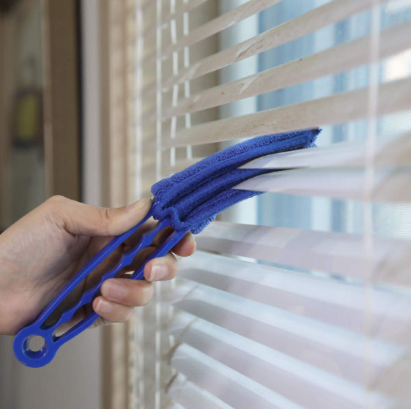 Window Blind Cleaner Duster Brush with 5 Microfiber Sleeves - Blind Cleaner Tools for Window Shutter supplier