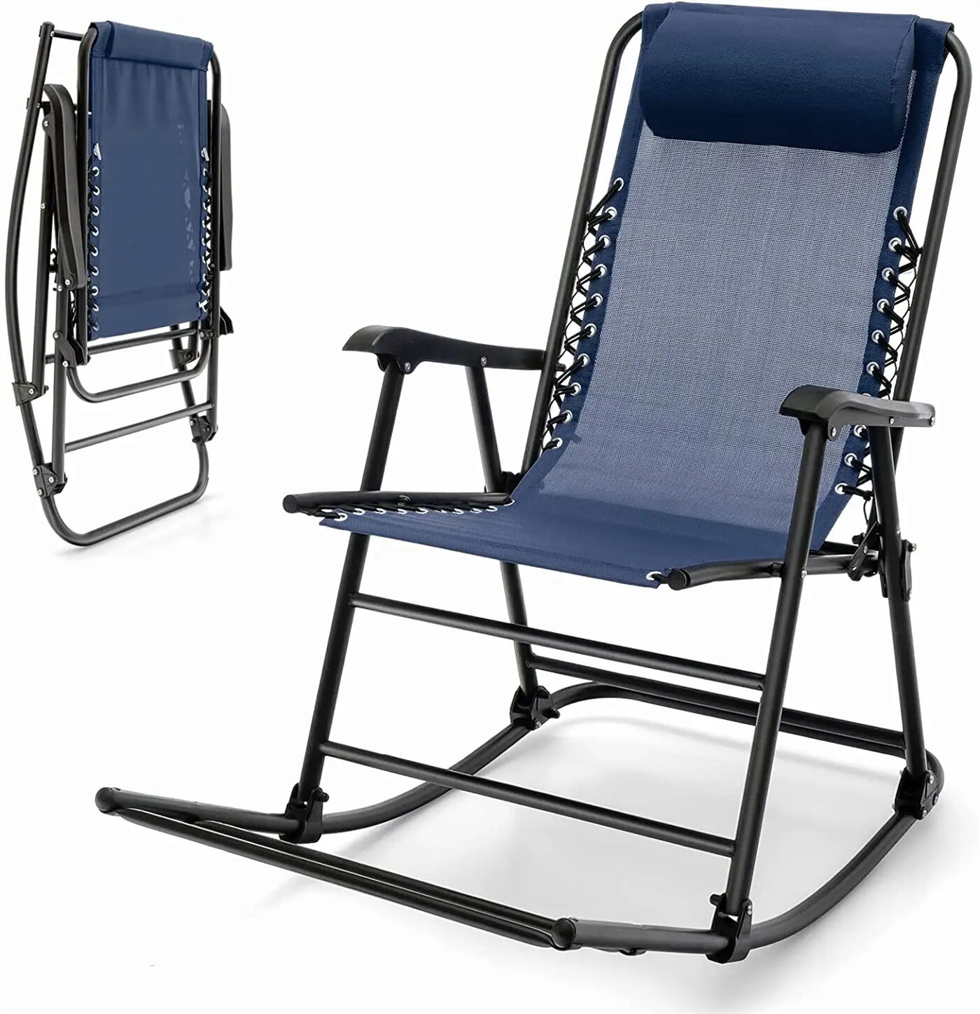 Buy China Wholesale Zero Gravity Folding Rocking Chair Outdoor ...