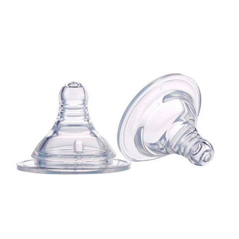 Tetina de Substituição Fluxo Natural Mamadeira Tetina Anti-Cólica Mamadeira Silicone