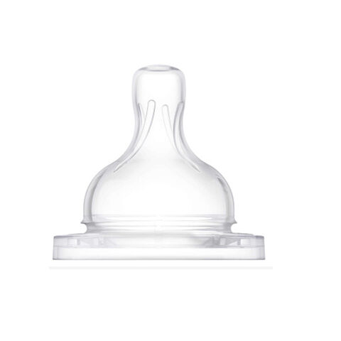 Tetina de Substituição Fluxo Natural Mamadeira Tetina Anti-Cólica Mamadeira Silicone
