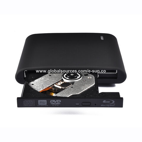 مشغل وسائط متعددة الوظائف نحيف محمول USB 2.0 خارجي Blu-ray DVDRW