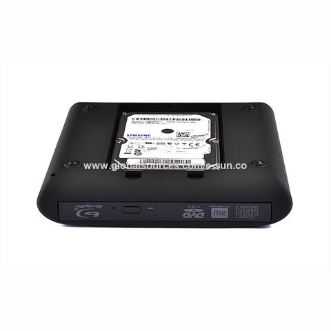مشغل وسائط متعددة الوظائف نحيف محمول USB 2.0 خارجي Blu-ray DVDRW