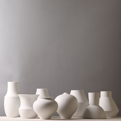Vintage Terrakotta Vase Einzigartige Wohnkultur Keramik Nordische Töpferei Rustikale Dekoration dekorative Einmachgläser