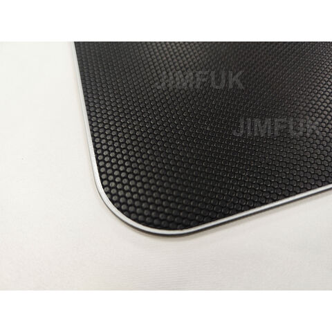 Mousepad de cristal moderado liso impermeable duro Vidrio-revestido de encargo del cojín de ratón en blanco para el juego de la PC