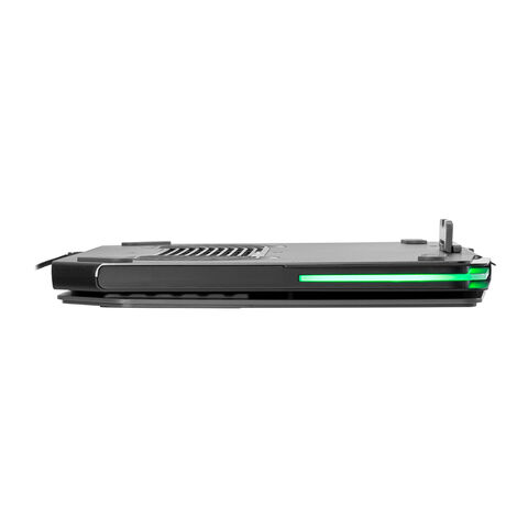 LCS02-1 Cooler RGB para Laptop com Ventoinha para Gaming, Notebook e Macbook Pro