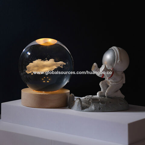 Caja de música con luz nocturna giratoria, lámpara de escritorio novedosa en 3D, pequeña lámpara de escritorio, luces de novedad para regalo al por mayor
