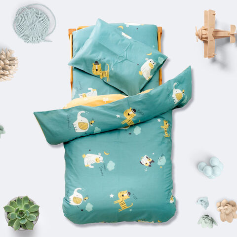 Conjunto de roupa de cama para berço para meninos e meninas, conjunto de roupa de cama macia para bebês, incluindo manta