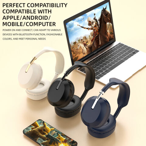 SAZ-J8 ANC auriculares inalámbricos Bluetooth V5.3 EDR cómoda textura orejeras 24 horas reproducción HiFi estéreo alto OEM/ODM disponible