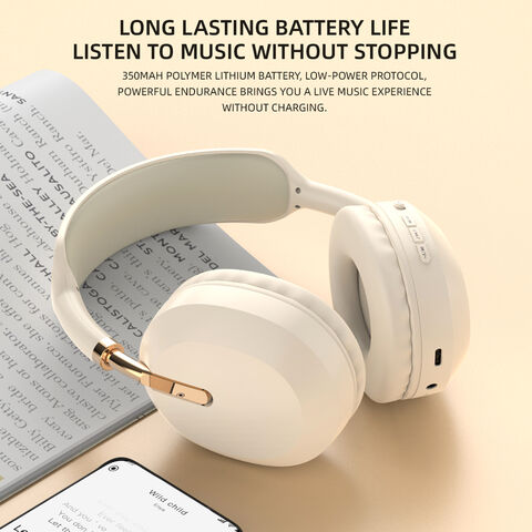 SAZ-J8 ANC auriculares inalámbricos Bluetooth V5.3 EDR cómoda textura orejeras 24 horas reproducción HiFi estéreo alto OEM/ODM disponible