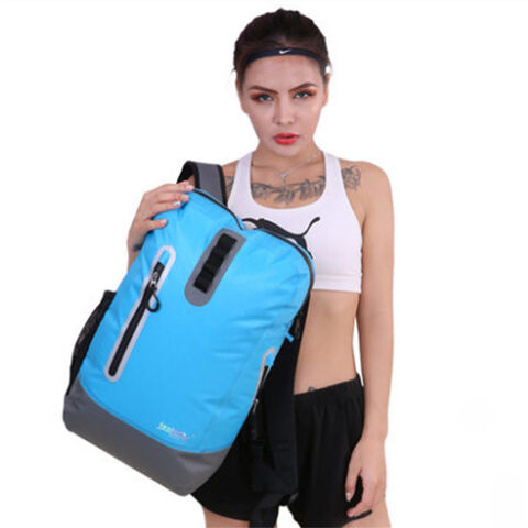 Mochila Deportiva de Viaje Impermeable OEM con Logo Personalizado, Material TPU Duradero, Sistema de Correas y Asa para Uso Diario