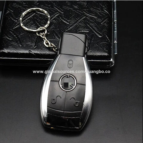 Isqueiro inflável à prova de vento com chave de carro direta, presente de personalidade criativa, ultraleve, presente de moda novo e estranho.