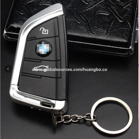 Isqueiro inflável à prova de vento com chave de carro direta, presente de personalidade criativa, ultraleve, presente de moda novo e estranho.