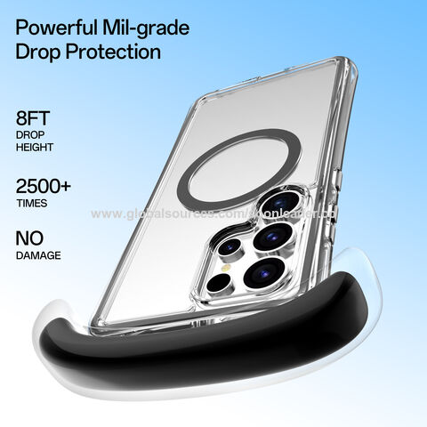 Soonleader Nouvelle Conception Coques de Téléphone Transparentes avec Airbag et Absorption des Chocs pour Samsung S25