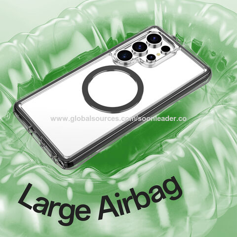 Soonleader Nouvelle Conception Coques de Téléphone Transparentes avec Airbag et Absorption des Chocs pour Samsung S25