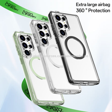 Soonleader Nouvelle Conception Coques de Téléphone Transparentes avec Airbag et Absorption des Chocs pour Samsung S25
