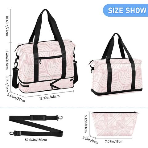 Hochwertige wasserdichte Reisetasche für Damen, große Kapazität