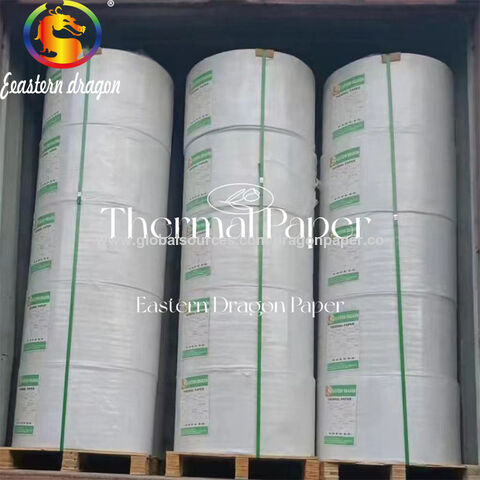 Three anti-thermal adhesive label paper supermarket clothing tag paper blank small roll mini bar code printing label