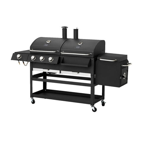 Personalizado al por mayor nuevo diseño creativo barbacoa parrillas jardín al aire libre fuego fits gas metal acero inoxidable patio trasero barbacoa parrillas