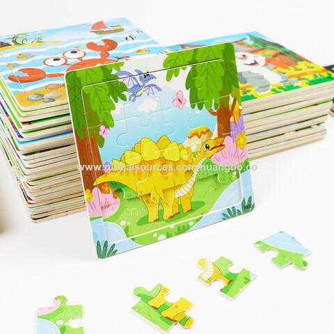 Rompecabezas de Papel de Alta Calidad para Desarrollar la Inteligencia, Rompecabezas 2D para Niños, Fabricante B2B