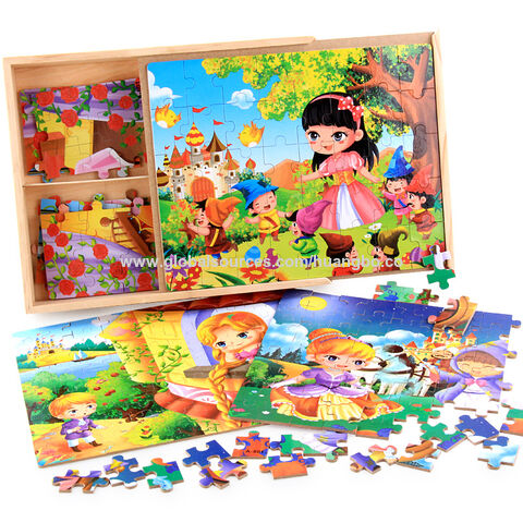 Rompecabezas de Papel de Alta Calidad para Desarrollar la Inteligencia, Rompecabezas 2D para Niños, Fabricante B2B