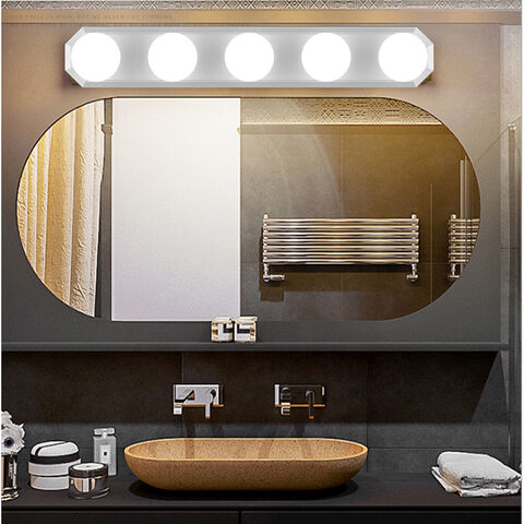 Lumières de Miroir, Kit de Lumières de Miroir Style Hollywood avec 14 Ampoules LED Dimmables