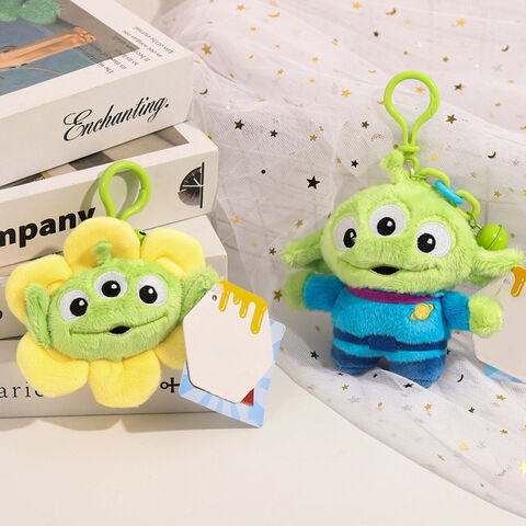 Peluches de personnages, Porte-clés de fée fleur à trois yeux Pixar Alien Toy Story