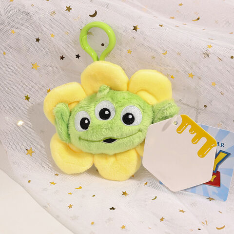 Peluches de personnages, Porte-clés de fée fleur à trois yeux Pixar Alien Toy Story