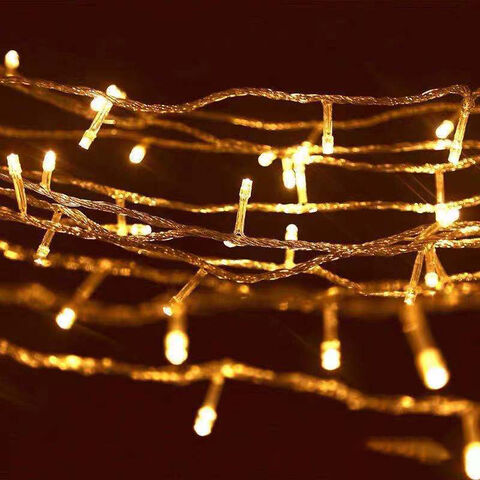 Luzes de Natal para Árvore, Cordões de Luzes LED Decorativas para Exterior