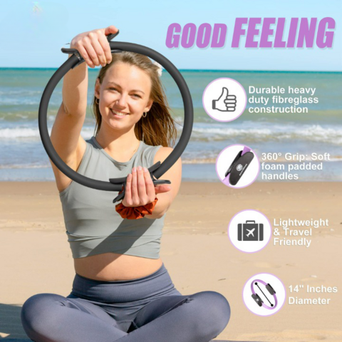 Pro Body Pilates Workout Ring ProBody Pilates Magic Circle 14