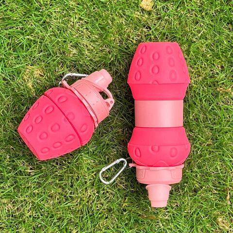 Contenant d'eau portable pliable en silicone pour extérieur