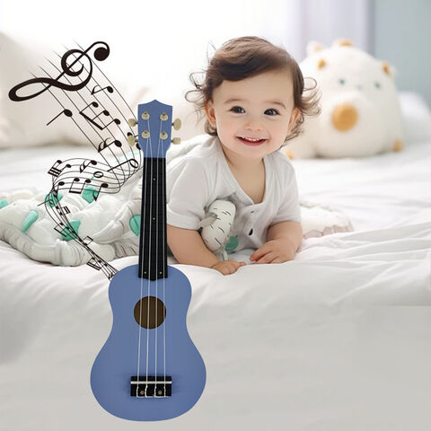 21-Zoll-Kindergitarre, spielbare Ukulele, Musikinstrument-Simulation für Anfänger