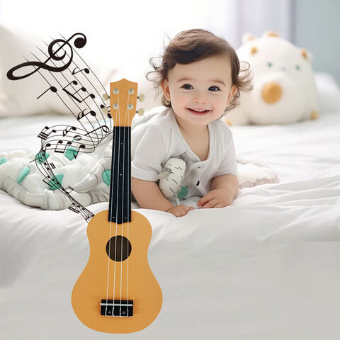 21-Zoll-Kindergitarre, spielbare Ukulele, Musikinstrument-Simulation für Anfänger