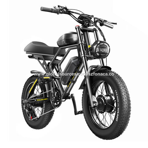 3000W Gran Potencia 20 pulgadas Off Road Bicicleta Eléctrica Todo Terreno Off Road e-bike Montaña E-bike NUEVA Bici Eléctrica de La Suciedad