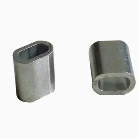 Sling Kabel Kawat Aluminium Oval Ferrule Sleeve