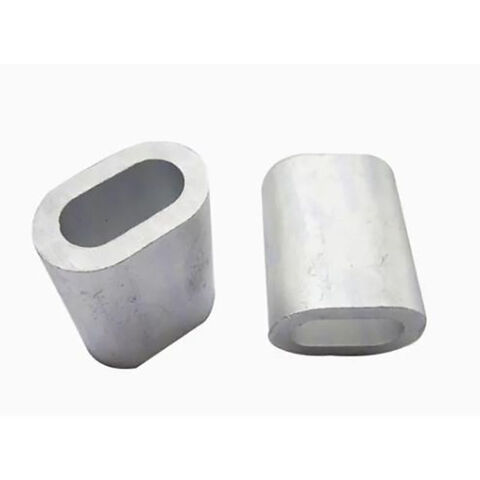 Sling Kabel Kawat Aluminium Oval Ferrule Sleeve