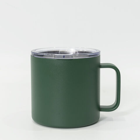 Mug Isotherme 350ml, Double Paroi, Isolation Sous Vide, Tasse à Café en Acier Inoxydable avec Couvercle pour Vente en Gros