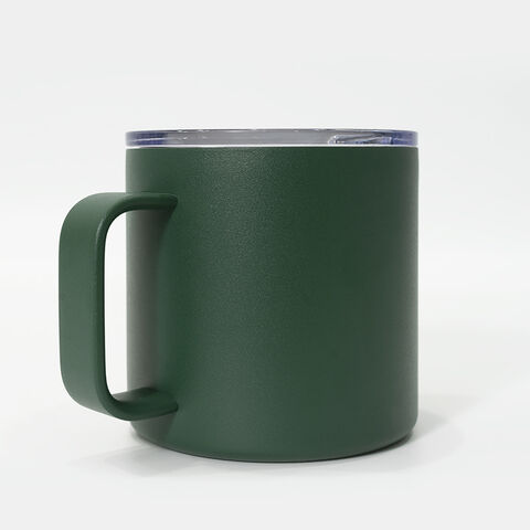 Mug Isotherme 350ml, Double Paroi, Isolation Sous Vide, Tasse à Café en Acier Inoxydable avec Couvercle pour Vente en Gros