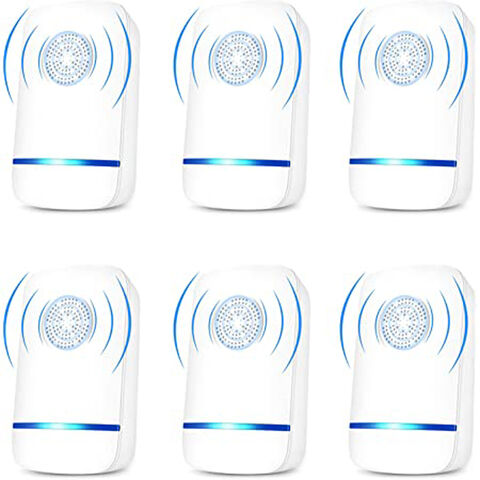 Repelentes Ultrassônicos de Pragas Eletrônicos Plug-in Sonic Repellent Controle de Pragas para Insetos