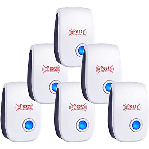 Repelentes Ultrassônicos de Pragas Eletrônicos Plug-in Sonic Repellent Controle de Pragas para Insetos
