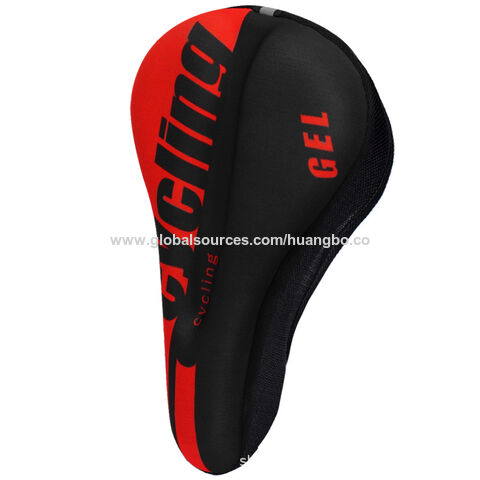Funda de cojín para bicicleta, cubierta de asiento súper suave, silicona, acolchado grueso, cojín para asiento de bicicleta de carretera y montaña, accesorios suaves para bicicleta