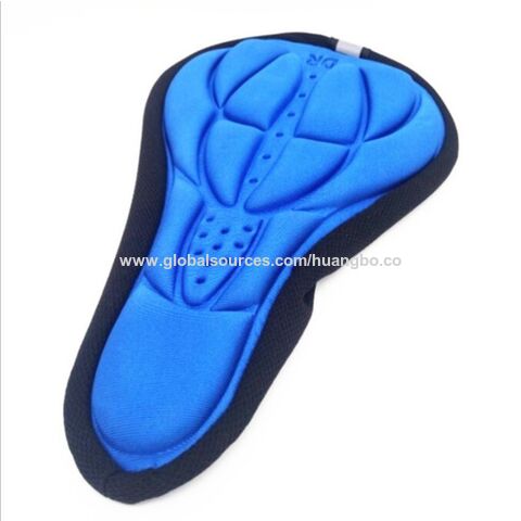 Funda de cojín para bicicleta, cubierta de asiento súper suave, silicona, acolchado grueso, cojín para asiento de bicicleta de carretera y montaña, accesorios suaves para bicicleta