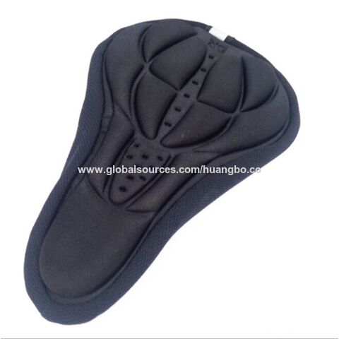 Housse de coussin de vélo, housse de siège super douce, coussinet épais en silicone, coussin de siège de vélo de route et de montagne, accessoires de vélo à siège souple