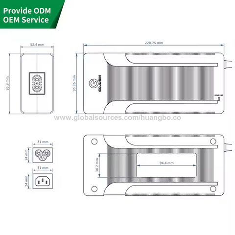 Chargeur de batterie 12V 24V 36V 48V 54.6V 60V 72V 15A 10A 5A pour vélo électrique, voiturette de golf, chariot élévateur