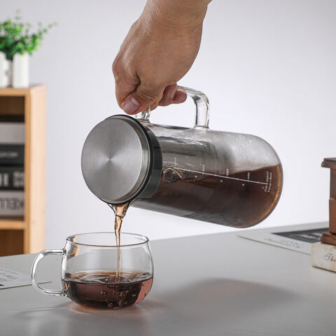 Chaleira de Vidro de Alta Qualidade para Água Quente, Chá e Café