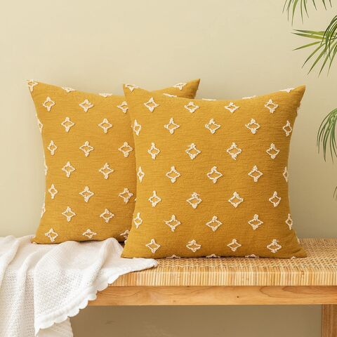 Fundas Almohada 18x18 Pulgadas Fundas Almohada Terciopelo Arcoíris - Juego 2 Unidades 18x18" | Decoración Hogar Moderna Cojines Sofá Salón
