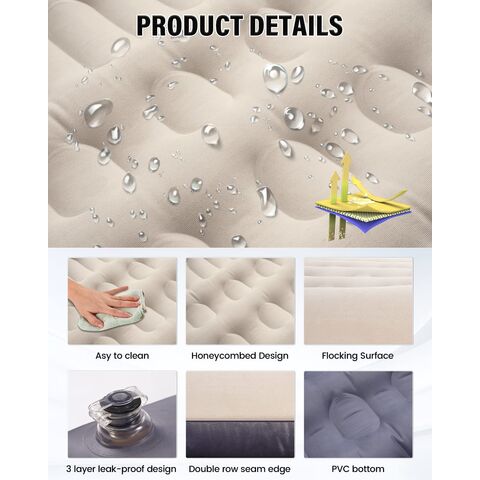 Inflatable Outdoor Camping Bed Portable Air Couch Custom Fit Camping Bed