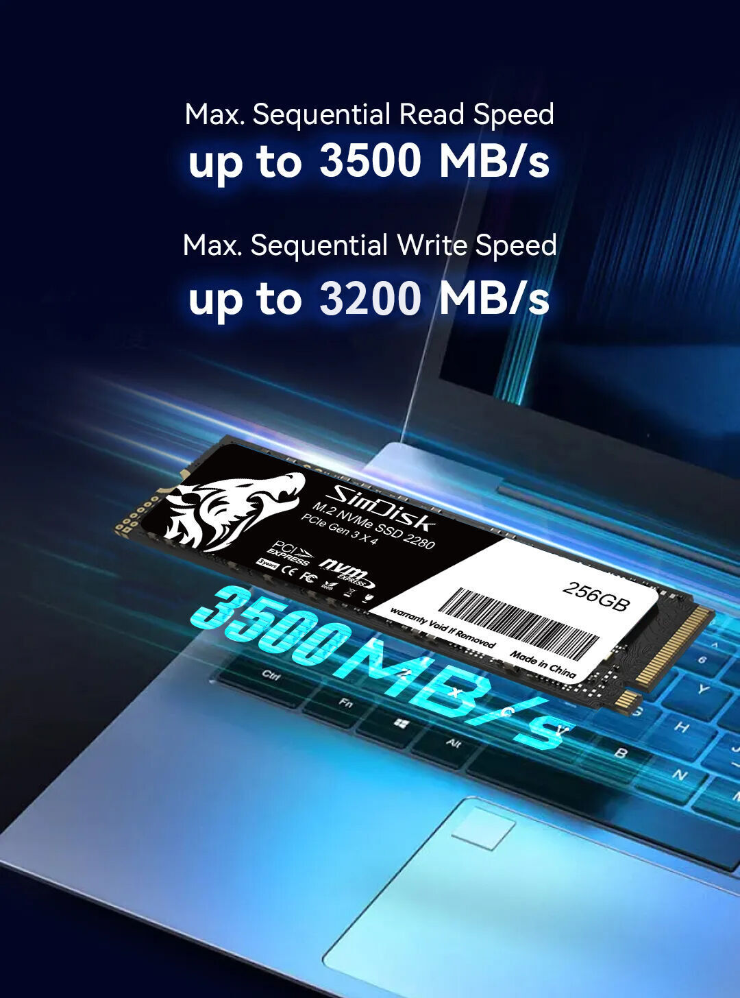 ★（52）爆速 m.2SSD+HDD i5-9500 8GB Office 付き Factory Direct High Quality China Wholesale Original Simdisk Ssd